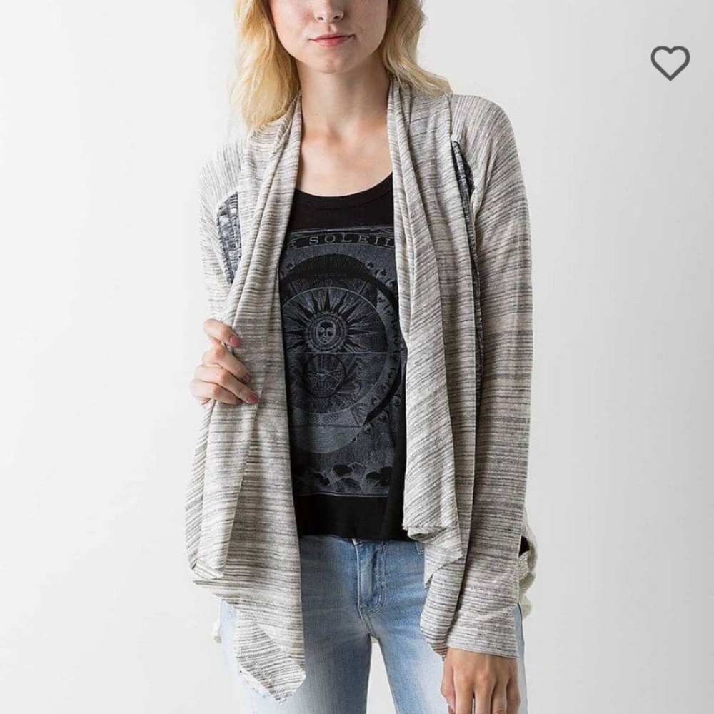 Scrapbook waterfall front cardigan